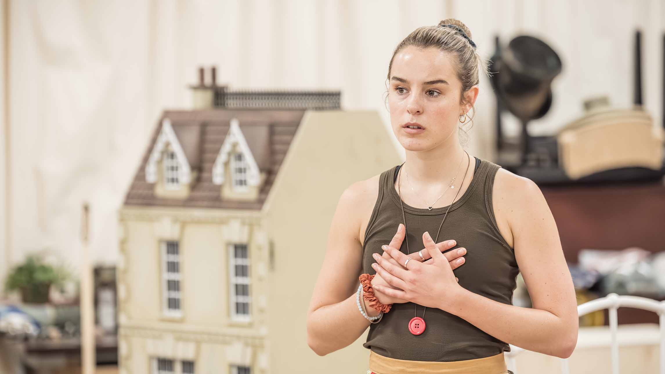 Cast of Wendy & Peter Pan in rehearsals