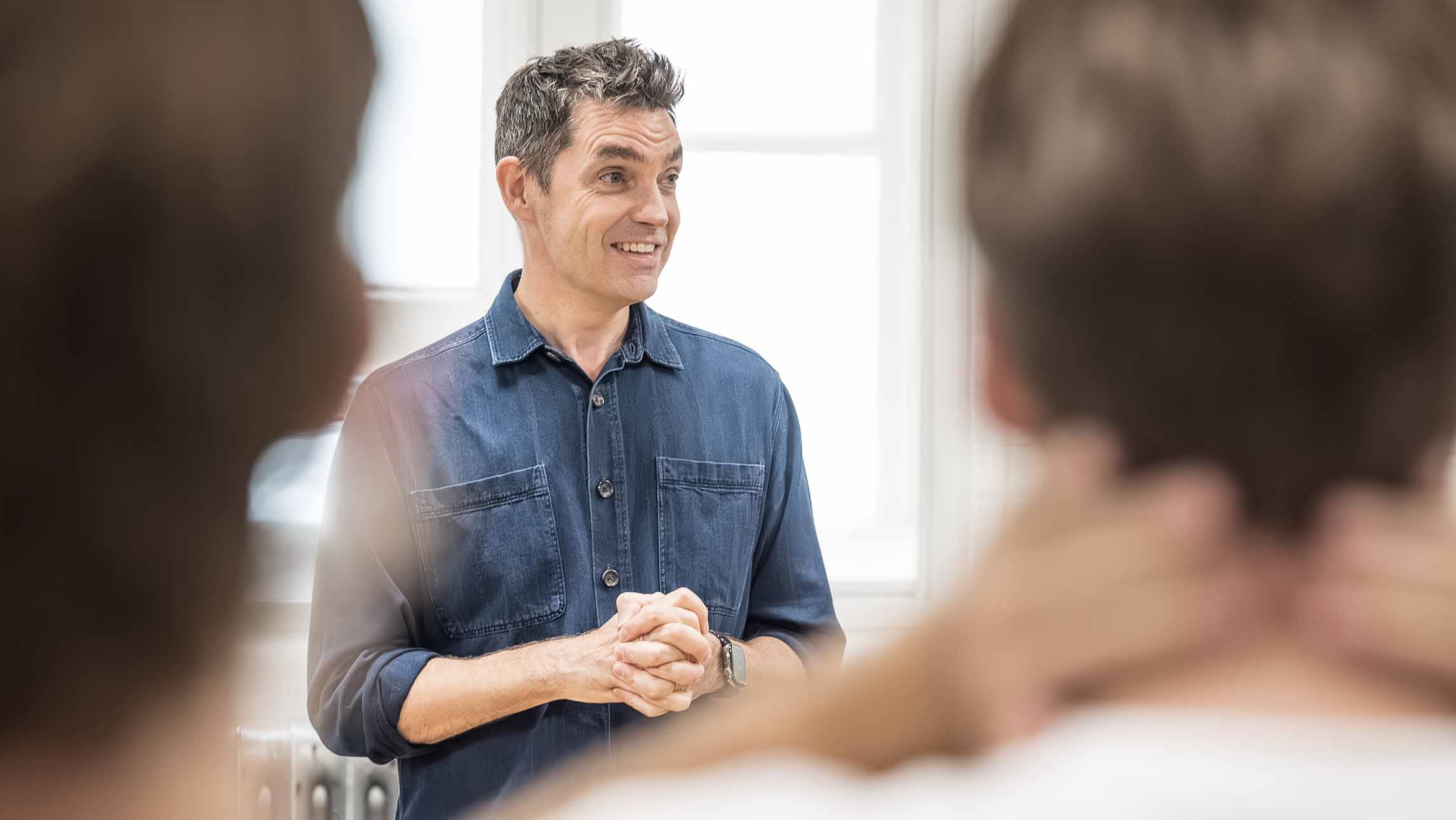 Cast of Wendy & Peter Pan in rehearsals