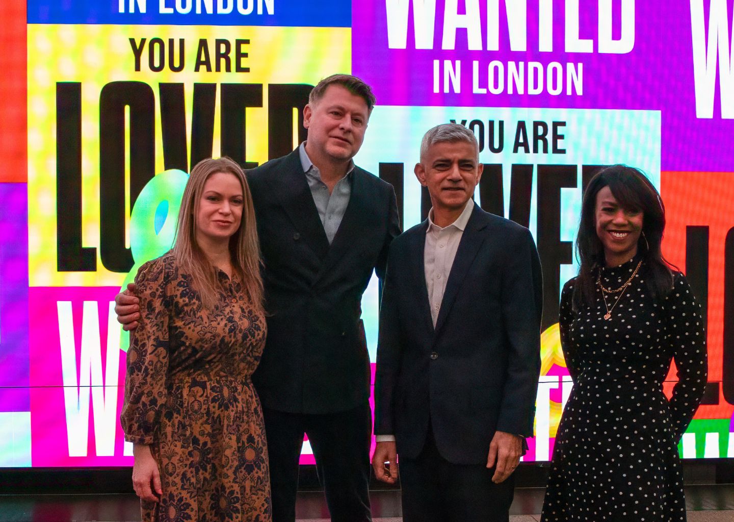 Loved and Wanted photocall with Mayor of London