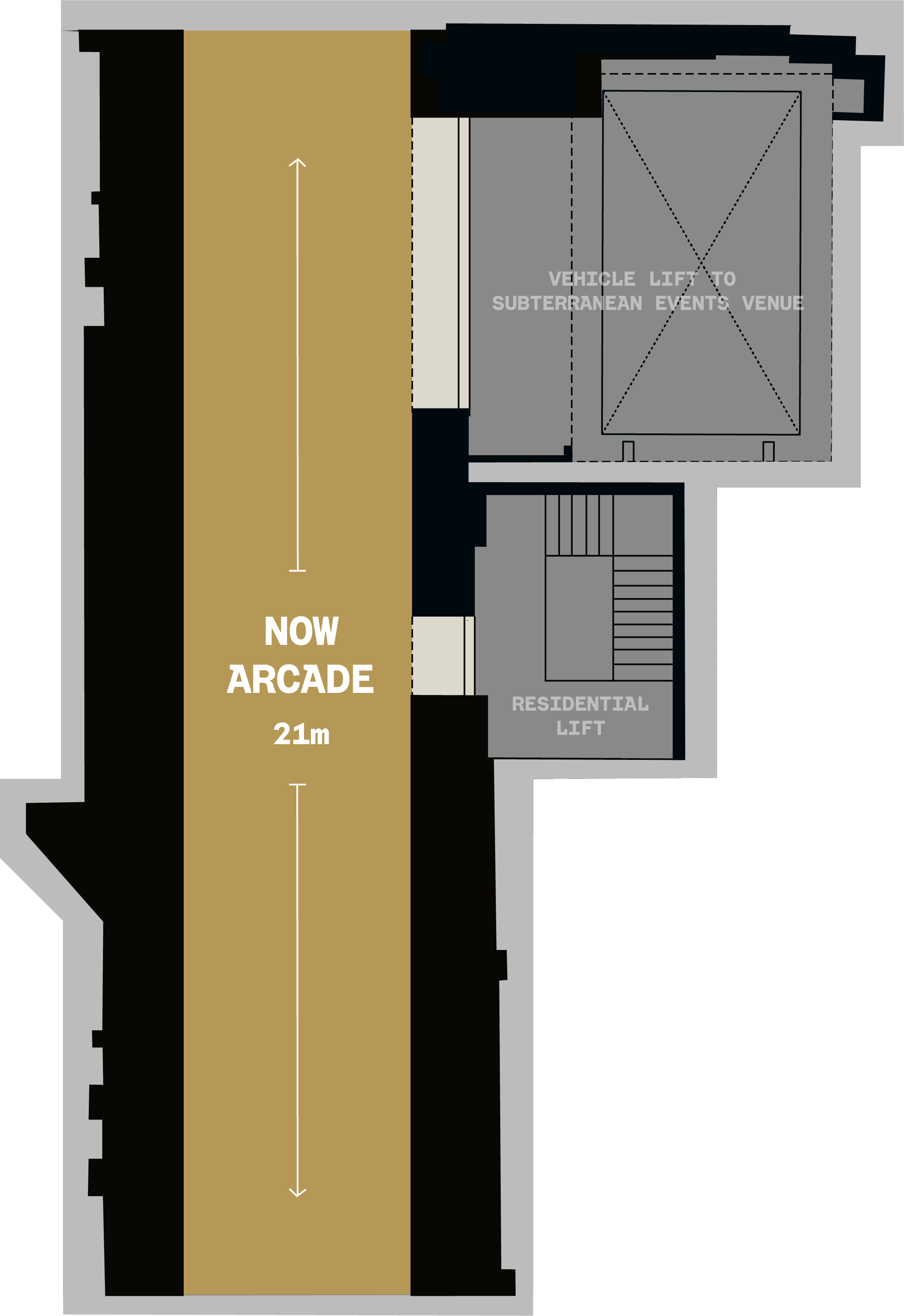 Now Arcade floor plan