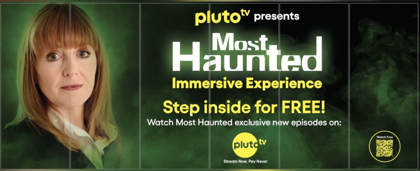 Most Haunted Pluto TV banner