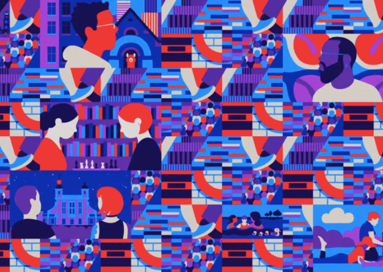 TFL Moquette pattern